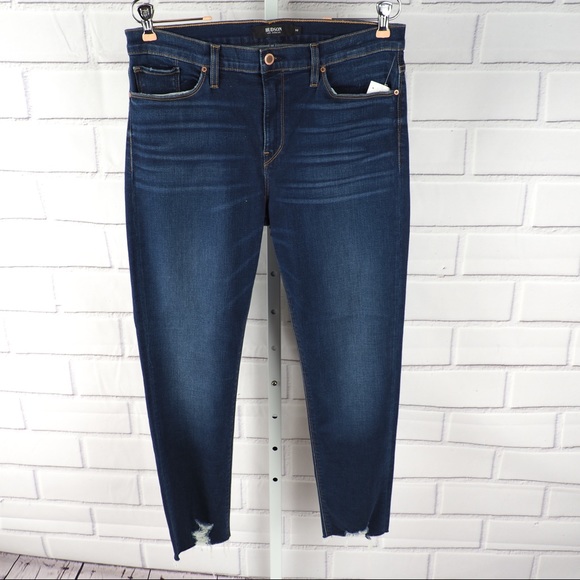 Hudson Jeans Denim - NWT Hudson 32 Nico super skinny destroyed hem jean